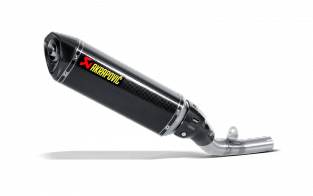 Akrapovic Slip-on Line Carbon met E-keur Kawasaki Z800 E 2013-2016